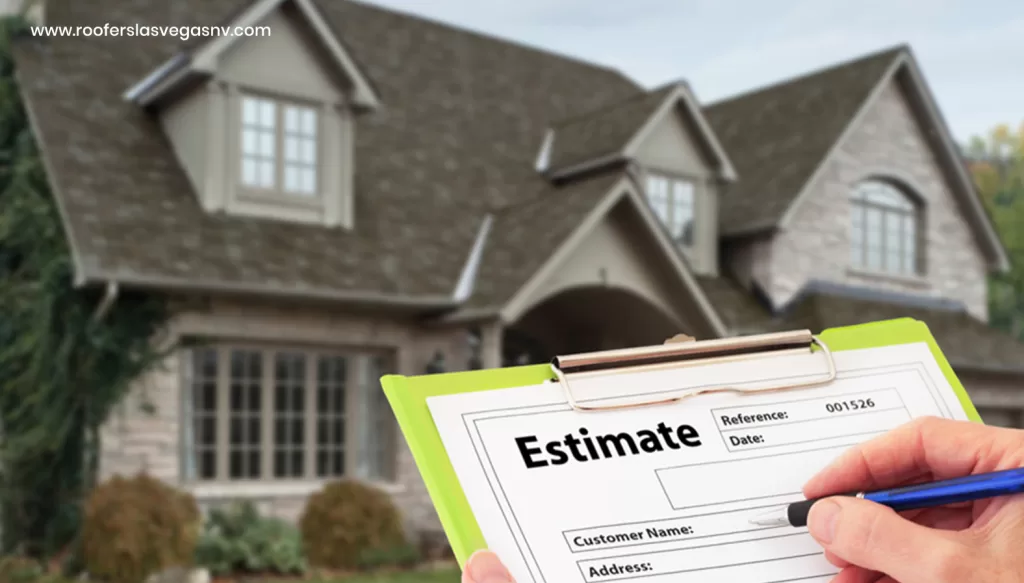 How to estimate a roof